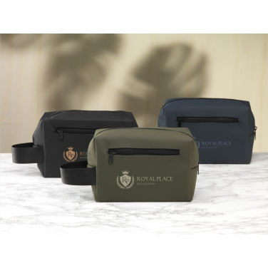 Logo trade mainoslahja ja liikelahja tuotekuva: LeLennon RCS kierrätetty PU-kylpytuotepussi