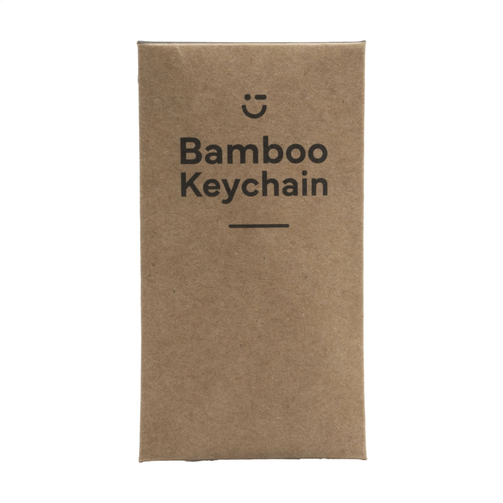 Logo trade mainoslahja kuva: WoodKey Circle avaimenperä