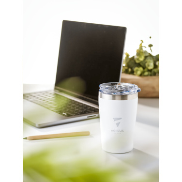 Logotrade mainostuote tuotekuva: Re-Steel RCS kierrätetty kahvimuki 380 ml lämpökuppi