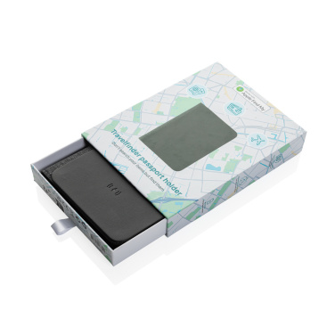 Logo trade mainoslahja ja liikelahja tuotekuva: Trackmate RCS polyester passikotelo