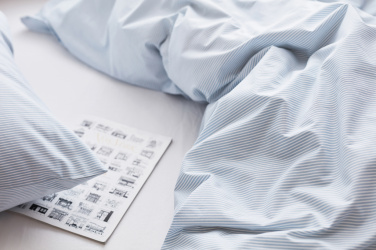 Logo trade liikelahja mainoslahja tuotekuva: VINGA Montgomery Pussilakanasetti kahdelle