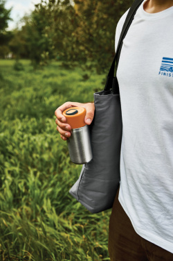 Logo trade liikelahjat tuotekuva: Musta+Blum-eristetty matkamuki ruostumatonta terästä