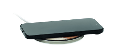 Logo trade mainostuotet tuotekuva: Langaton laturi 15W korkkia