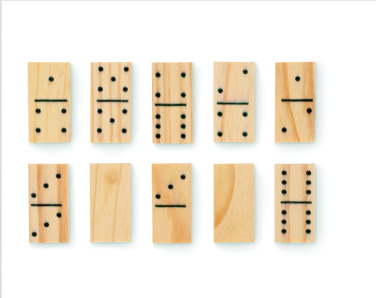 Logo trade liikelahja kuva: Domino- ja korttisetti