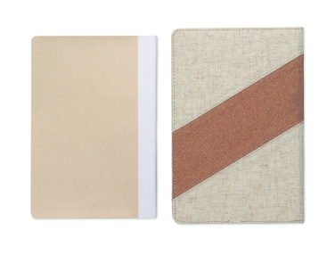 Logo trade mainoslahja kuva: A5-muistikirja/ 15 W laturi