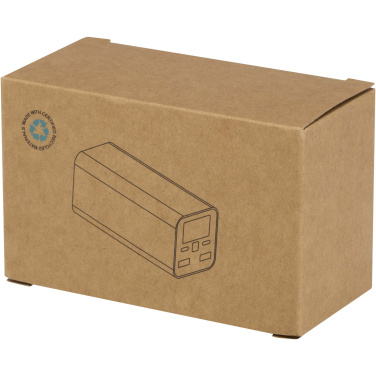 Logotrade liikelahjat mainoslahjat tuotekuva: Acamar 20 000 mAh:n ja 70 W:n kannettavan tietokoneen varavirtalähde kierrätetystä alumiinista