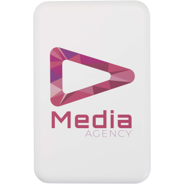 Logo trade mainoslahjat ja liikelahjat kuva: Acrab 10 000 mAh:n ja 15 W:n magneettinen langaton varavirtalähde, jossa 20 W:n PD – valmistettu kierrätetystä muovista