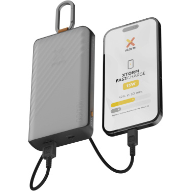 Logotrade mainoslahja ja liikelahja kuva: Xtorm XG2S101 Go2 aurinkovaravirtalähde valolla, 10 000 mAh ja 15 W