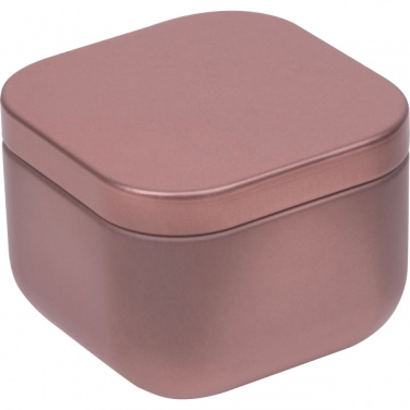 Logotrade liikelahja tuotekuva: Kynttilä peltisessä säilytysrasiassa PRAHAA