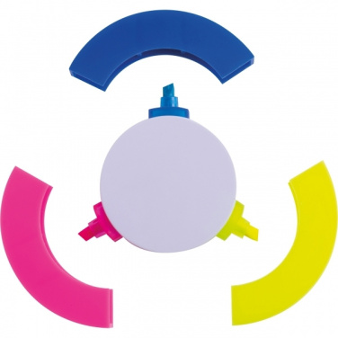 Logotrade mainostuotet kuva: 3-in-1 korostuskynä ANDORRA