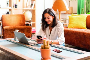 Logo trade liikelahjat tuotekuva: Langattoman laturin virtapankki