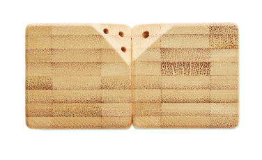 Logotrade liikelahjat kuva: Bambu suola & pippurisetti