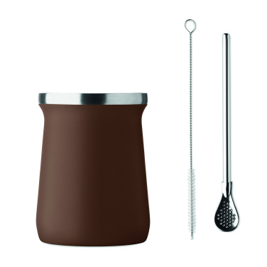 Logo trade liikelahjat mainoslahjat kuva: Yerba mate -teekuppi