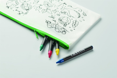 Logo trade liikelahja kuva: Kynäkotelo, 4 väriliitua