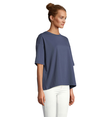 Logotrade mainostuote tuotekuva: BOXY DAMEN T-SHIRT OVERSIZE