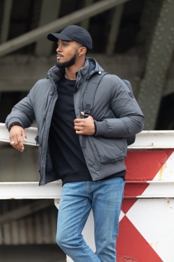 Logotrade reklaminės dovanos nuotrauka: Impact 6 plokščių 280gr Perdirbtos medvilnės kepuraitė su AWARE™ žymekliu