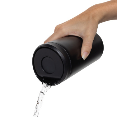 Logotrade firminės dovanos nuotrauka: „Avira Alix RCS“ iš naujo plieninis „click“ stiklainis 400 ml