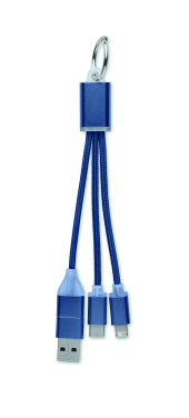 Logotrade dovana nuotrauka: 4 viename C tipo įkrovimo kabelis