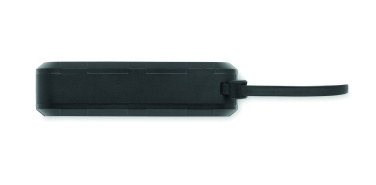 Logotrade firminės dovanos nuotrauka: 20000 mAh išorinė baterija, pagaminta iš ABS plastiko