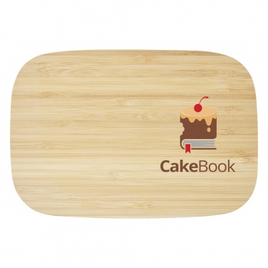 Logotrade Ideja dāvanas foto: Tite nerūsējošā tērauda pusdienu kastīte ar bambusa vāku