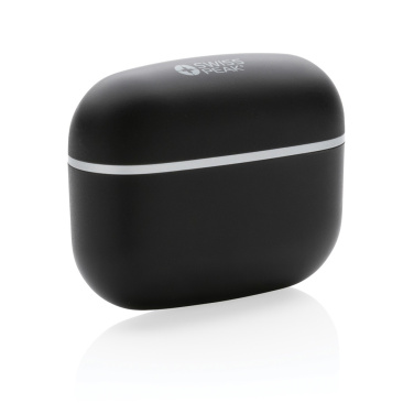 Logotrade dāvanas foto: RCS pārstrādātās plastmasas Swiss Peak TWS austiņas 2.0