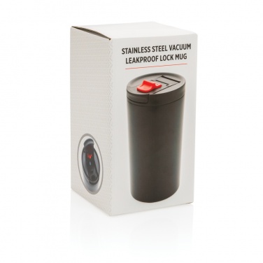 Logotrade korporatīvās dāvanas foto: Dubultās sienas vakuuma necaurlaidīga slēdzenes krūze 300ml