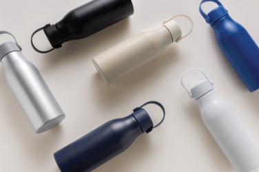 Logotrade ziemassvētku dāvanas foto: Pluto RCS sertificēta pārstrādāta alumīnija pudele 680ml