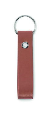 Logotrade biznesa dāvanas foto: PU cilpas atslēgu piekariņš