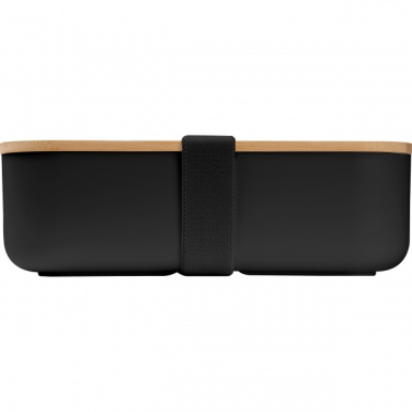 Logotrade logo dāvanas foto: Pusdienu kaste ar bambusa vāku Stanley