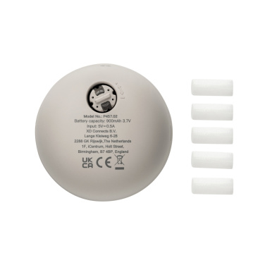 Logotrade biznesa dāvanas foto: Breevia RCS plastmasas atkārtoti uzlādējams peldošs mitrinātājs