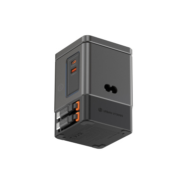 Logotrade logo dāvanas foto: Urban Vitamin Sacramento 105W GAN lādētājs+ievelkami kabeļi