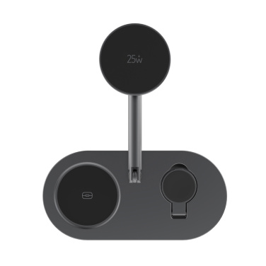 Logotrade ziemassvētku dāvanas foto: Quantum RCS īpaši ātrs 25 W magnētiskais galda bezvadu lādētājs