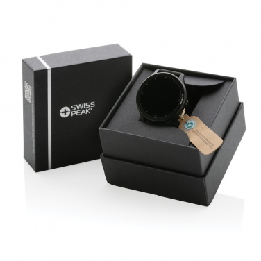 Лого трейд pекламные подарки фото: Часы Swiss Peak RCS из переработанного ТПУ