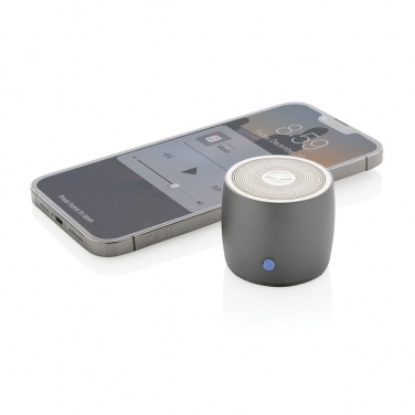 Лого трейд pекламные продукты фото: Низкочастотный динамик Swiss Peak RCS из переработанного алюминия мощностью 3 Вт