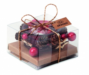 Лого трейд pекламные cувениры фото: Новогодний подсвечник