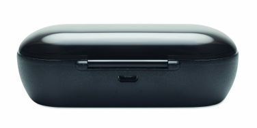 Лого трейд pекламные продукты фото: Наушники в футляре-зарядке