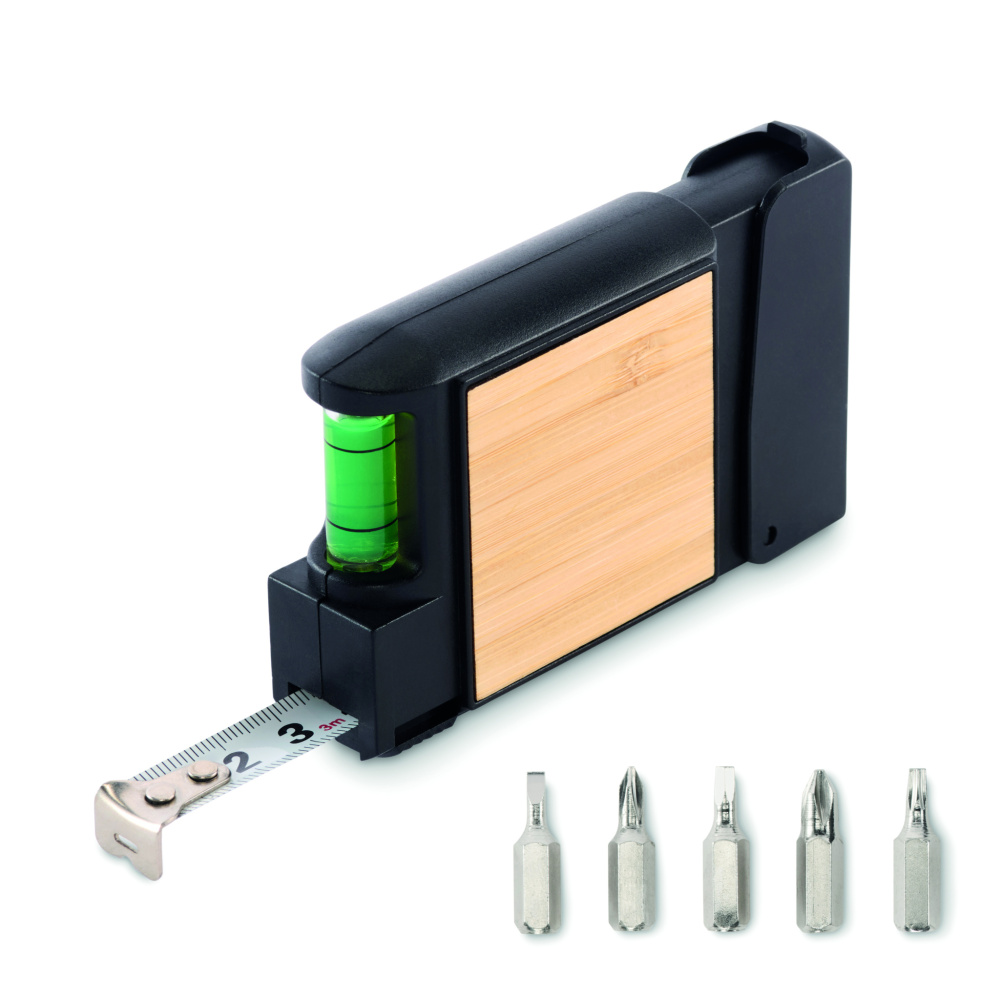 Логотрейд pекламные cувениры картинка: Multifunctional measuring tape