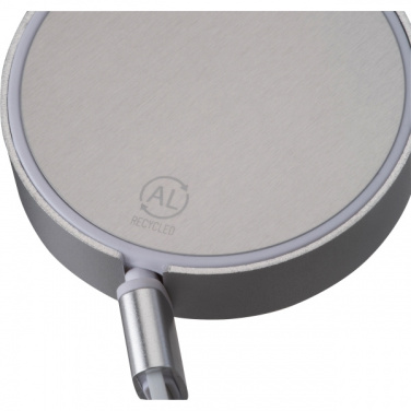 Логотрейд pекламные cувениры картинка: Зарядный кабель из переработанного алюминия Остенде