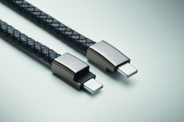 Лого трейд pекламные продукты фото: Braided bracelet cable type-C