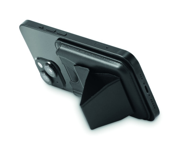 Логотрейд pекламные продукты картинка: Magnetic PU cardholder