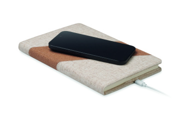 Лого трейд pекламные продукты фото: A5 notebook with 15W charger