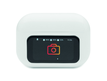 Лого трейд pекламные продукты фото: Recycled ABS TWS earbuds