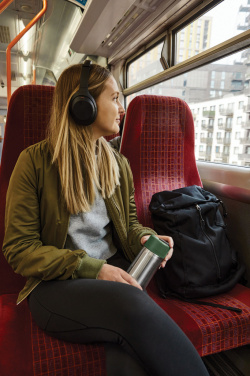 Логотрейд pекламные подарки картинка: Черный + Blum изолированный герметичный дорожный стакан из нержавеющей стали