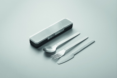 Логотрейд pекламные подарки картинка: Stainless steel cutlery set