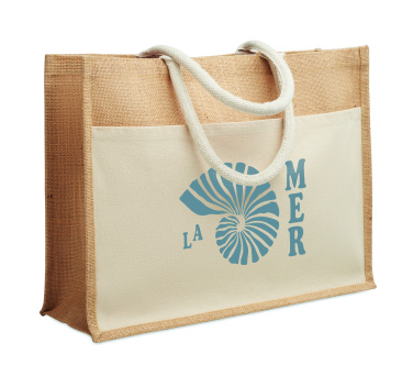 Логотрейд pекламные cувениры картинка: Jute shopping bag
