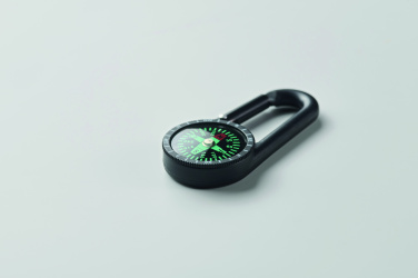 Лого трейд бизнес-подарки фото: Outdoor compass with carabiner