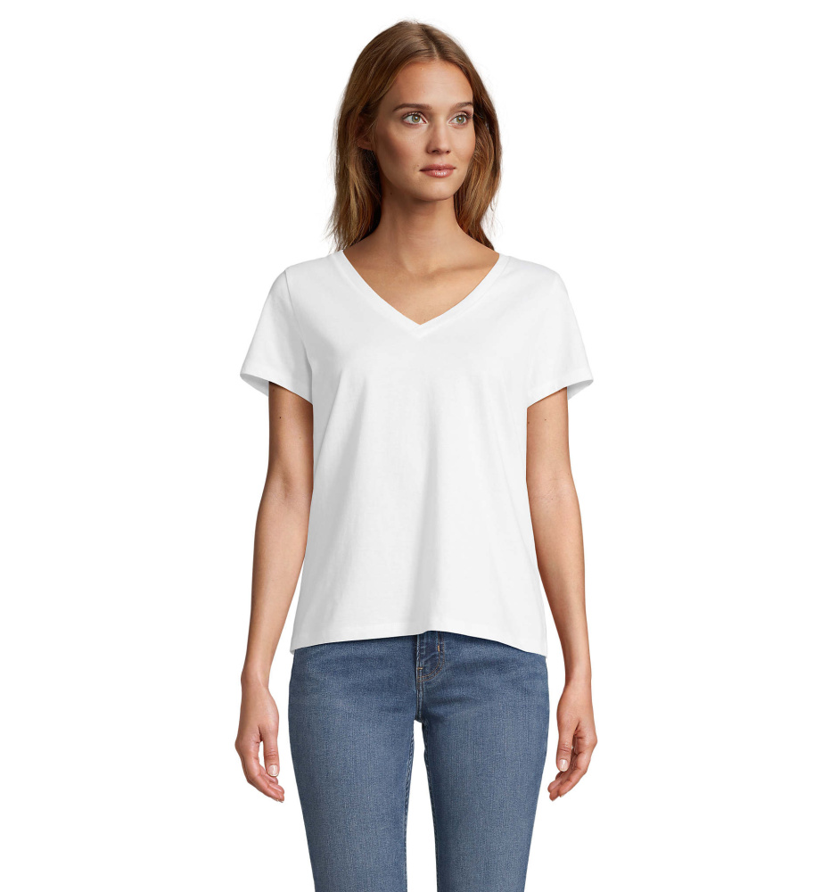 Логотрейд pекламные подарки картинка: REGENT V T-SHIRT WOMEN