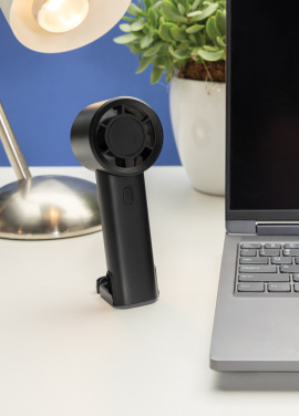 Лого трейд pекламные продукты фото: Перезаряжаемый портативный вентилятор Twist RCS из переработанного пластика