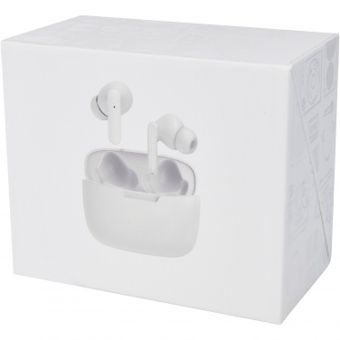 Logotrade profilreklam bild: Essos 2.0 True Wireless automatiskt parkopplande öronsnäckor med fodral