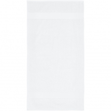 Logotrade profilreklam bild: Charlotte handduk av 450 g/m² bomull, 50 x 100 cm